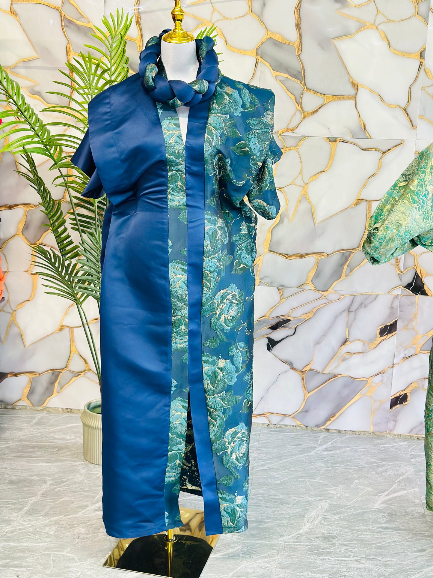 Textured Bou Bou Dress