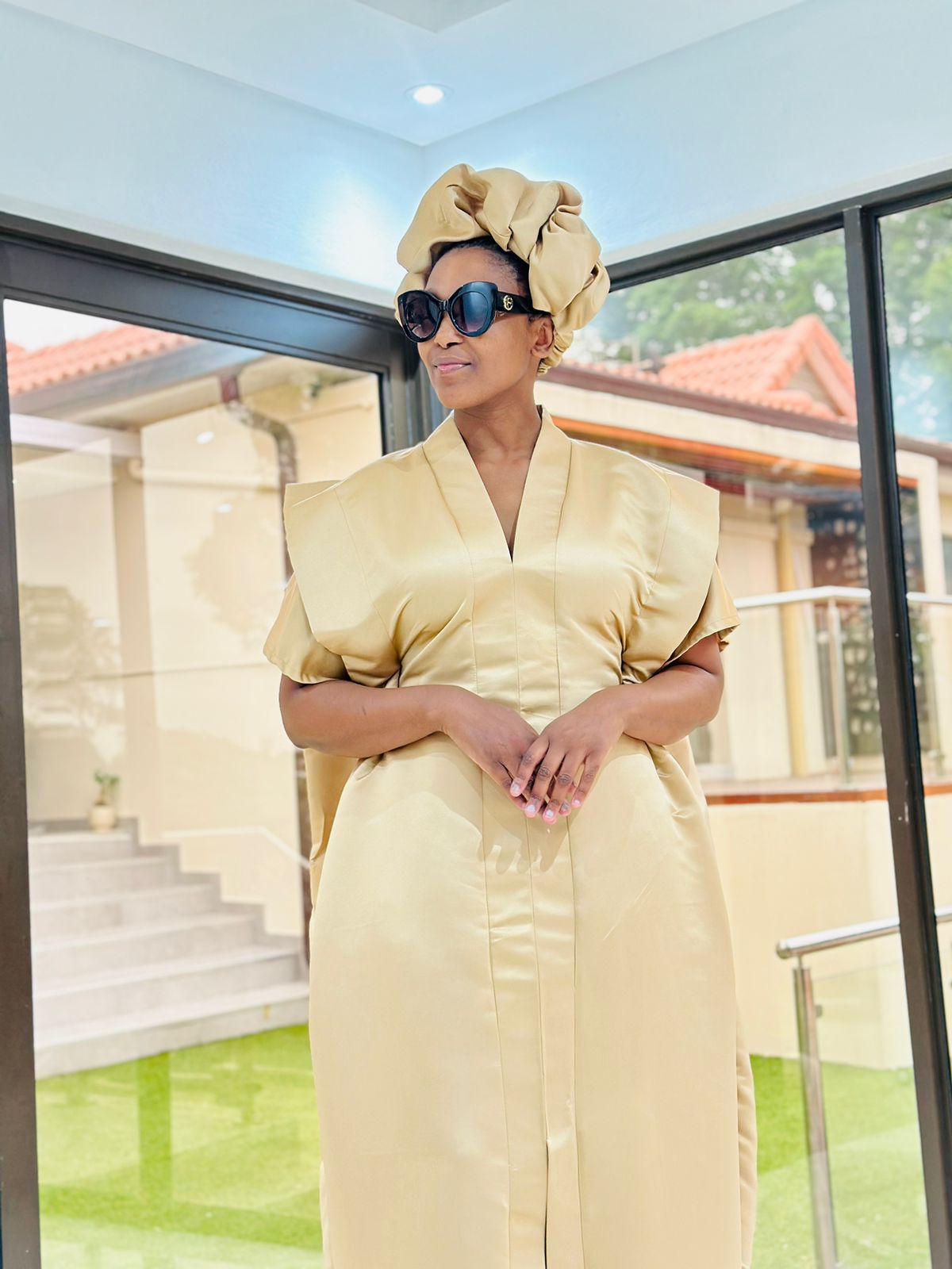 Beige Bou Bou Dress