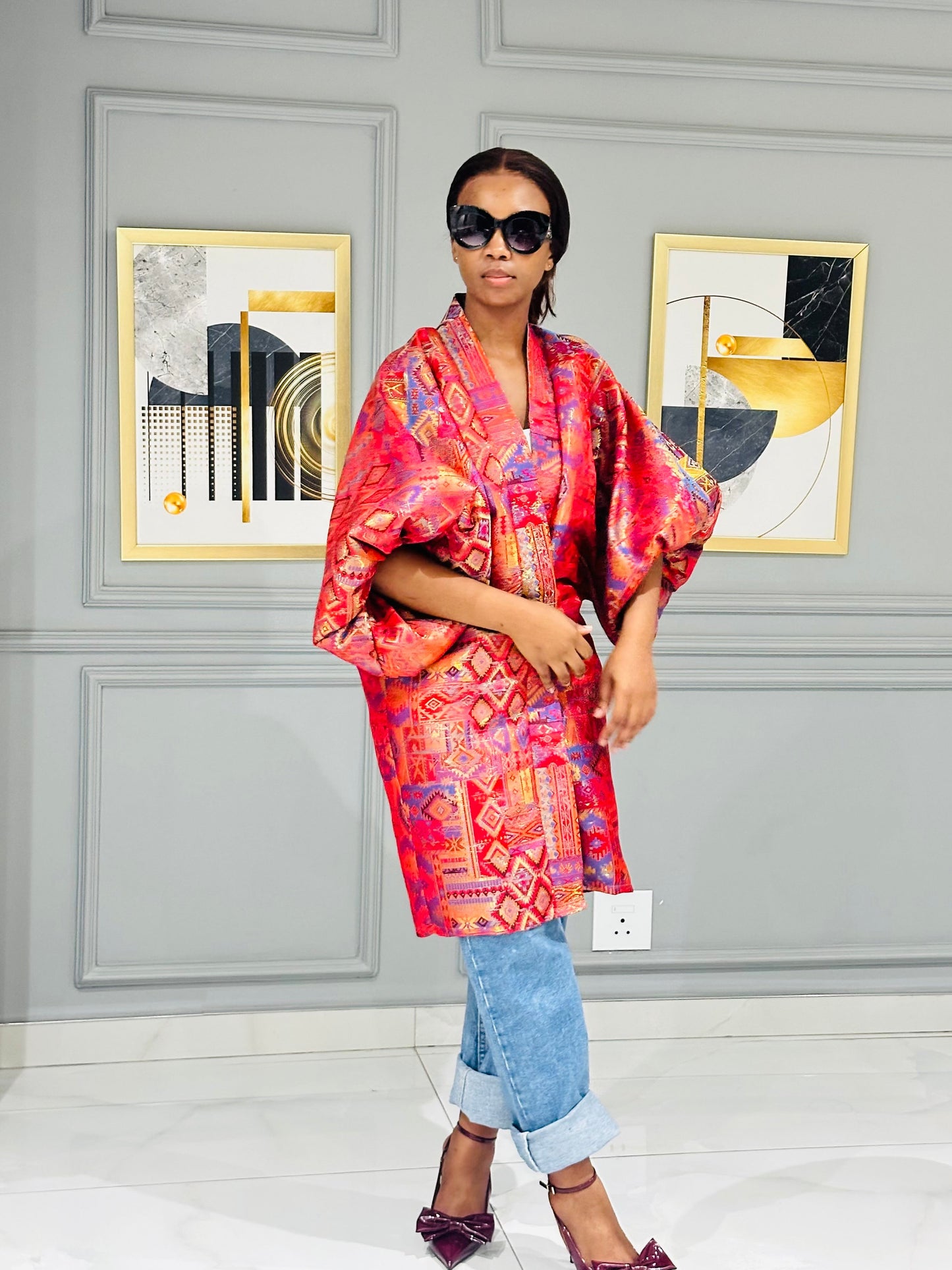 Short kaftan