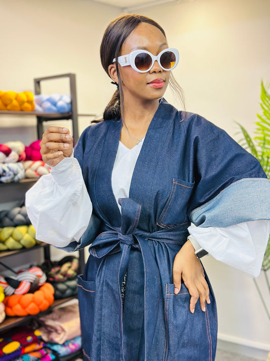 Denim coat
