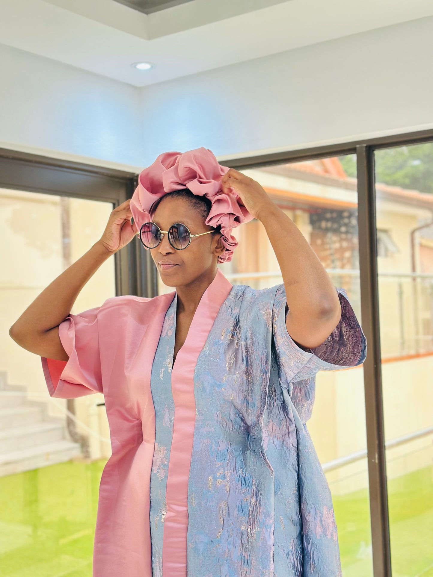 Textured Kaftan Bou Bou Dress