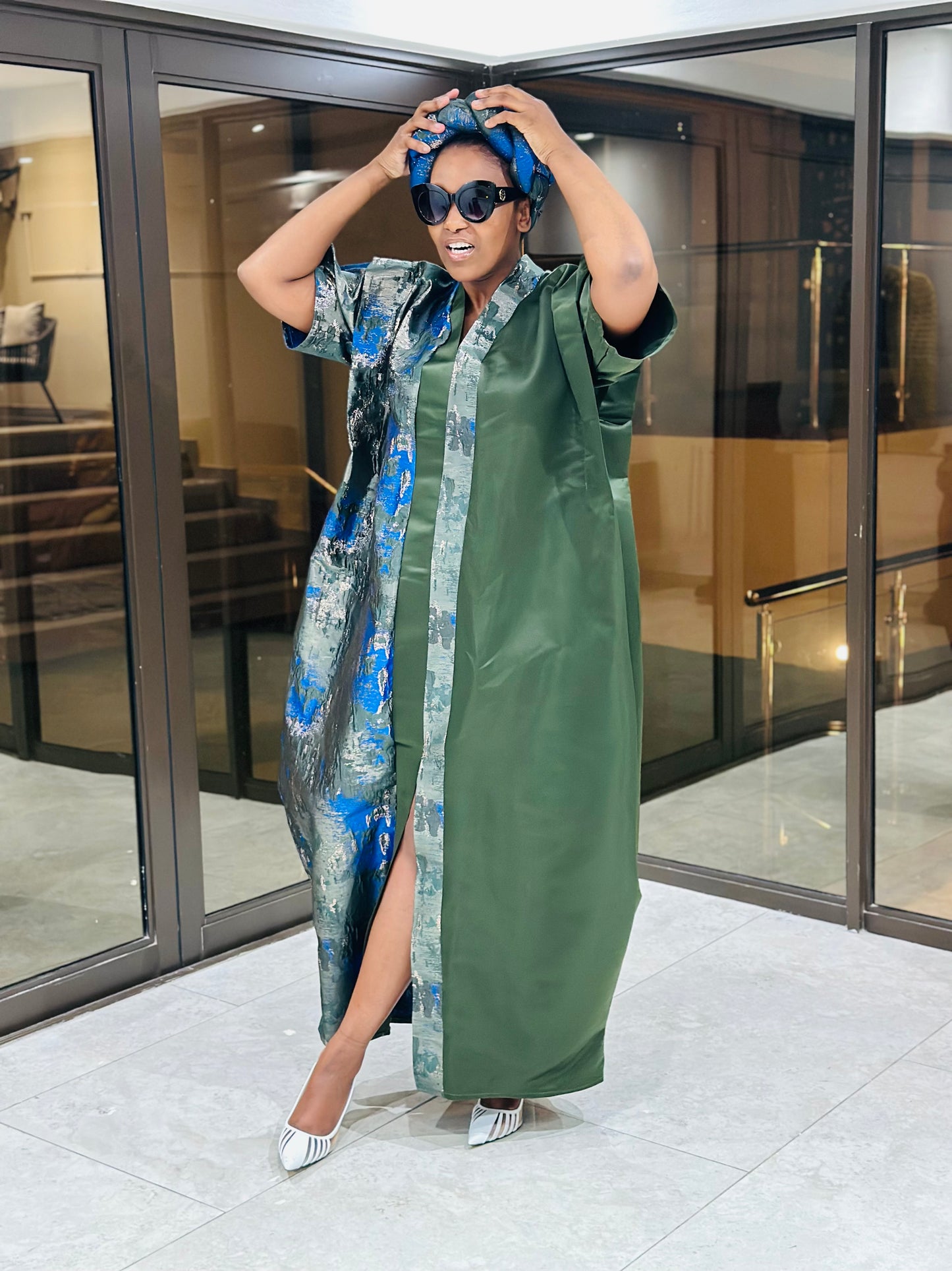 Textured Bou Bou Dress