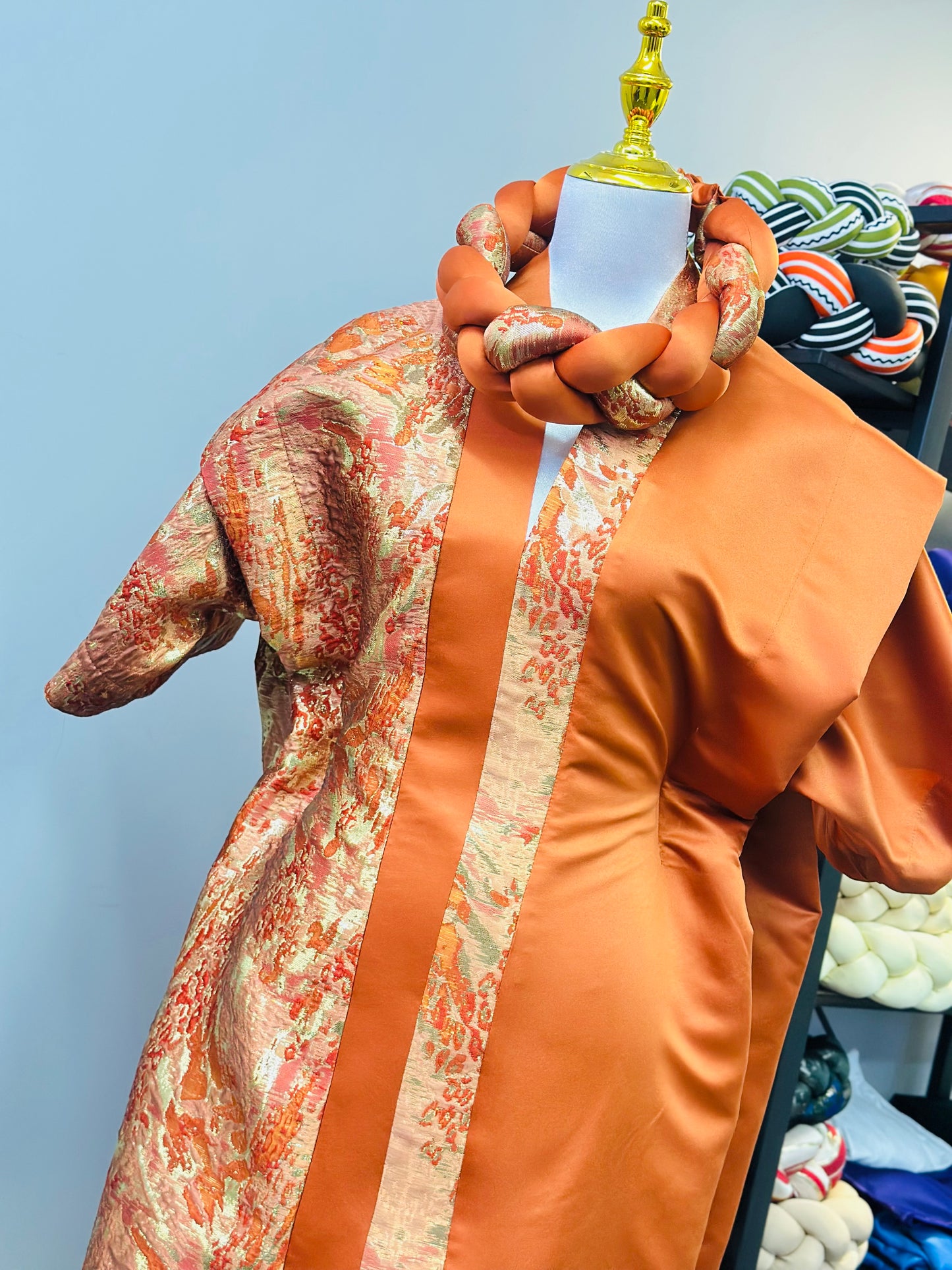 Textured Kaftan Bou Bou Dress