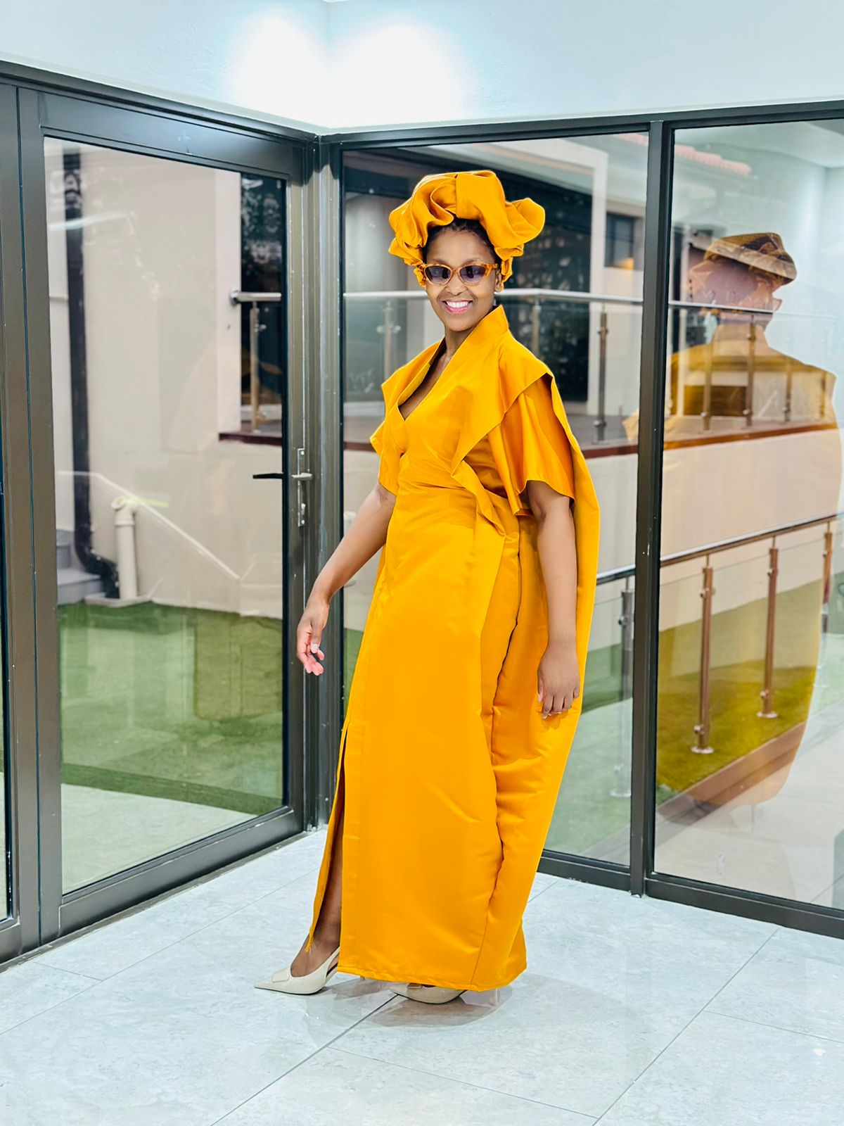 Mustard Bou Bou Dress