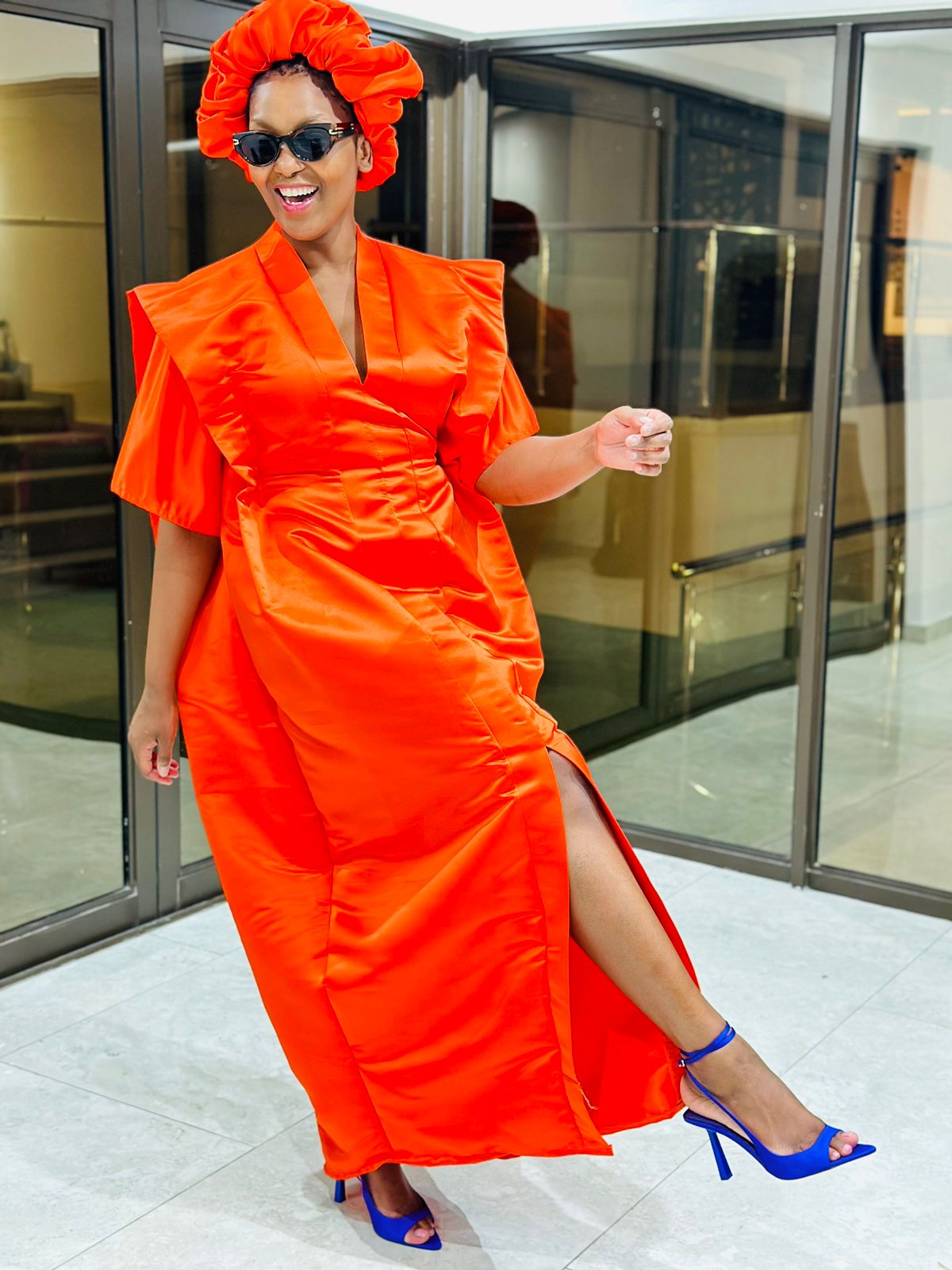 Orange Bou Bou Dress