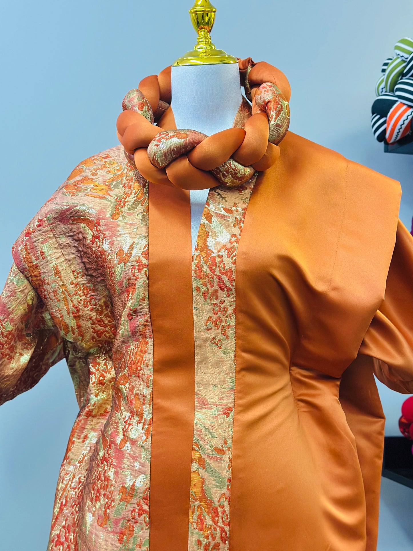 Textured Kaftan Bou Bou Dress