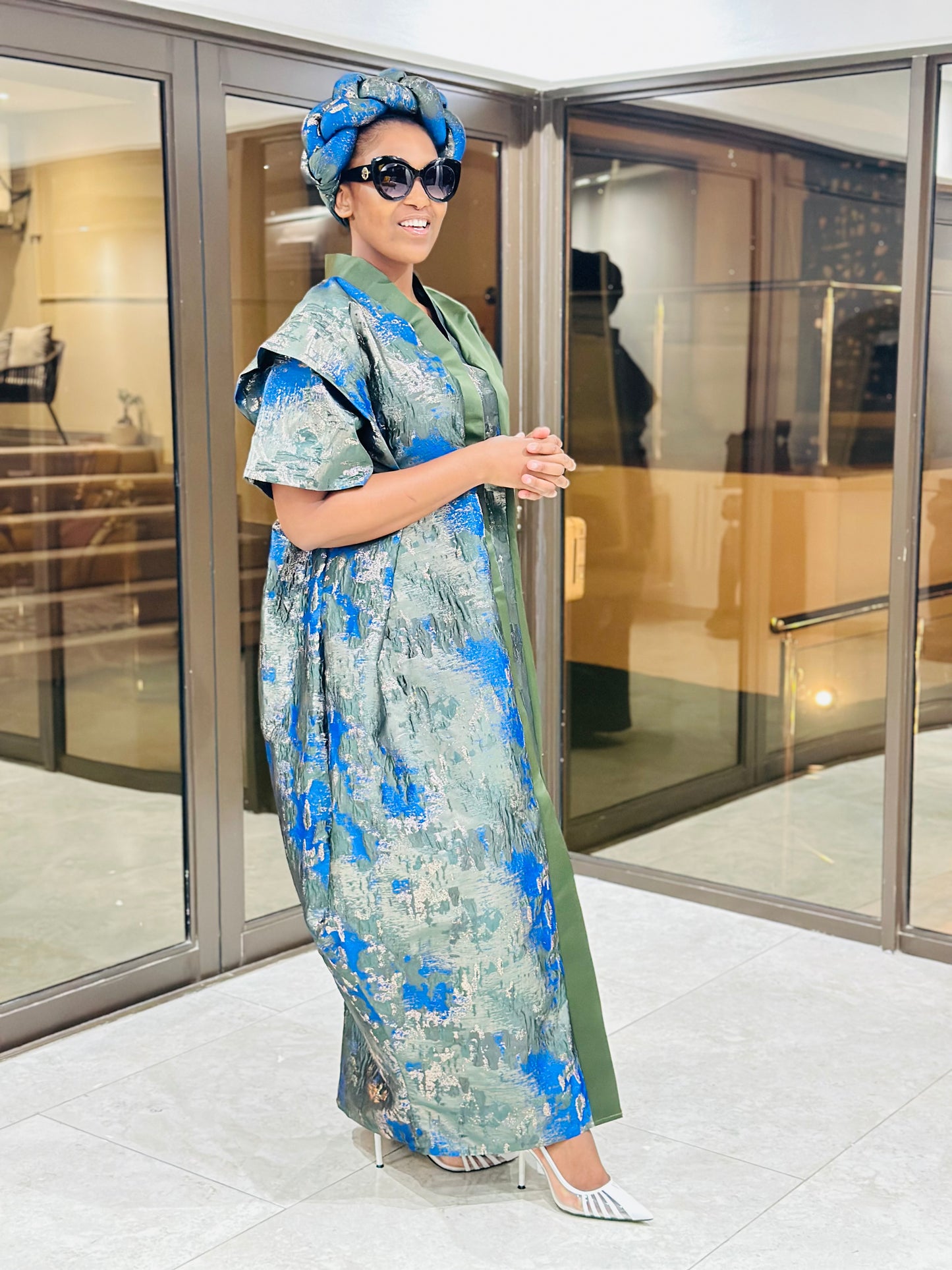 Textured Bou Bou Dress