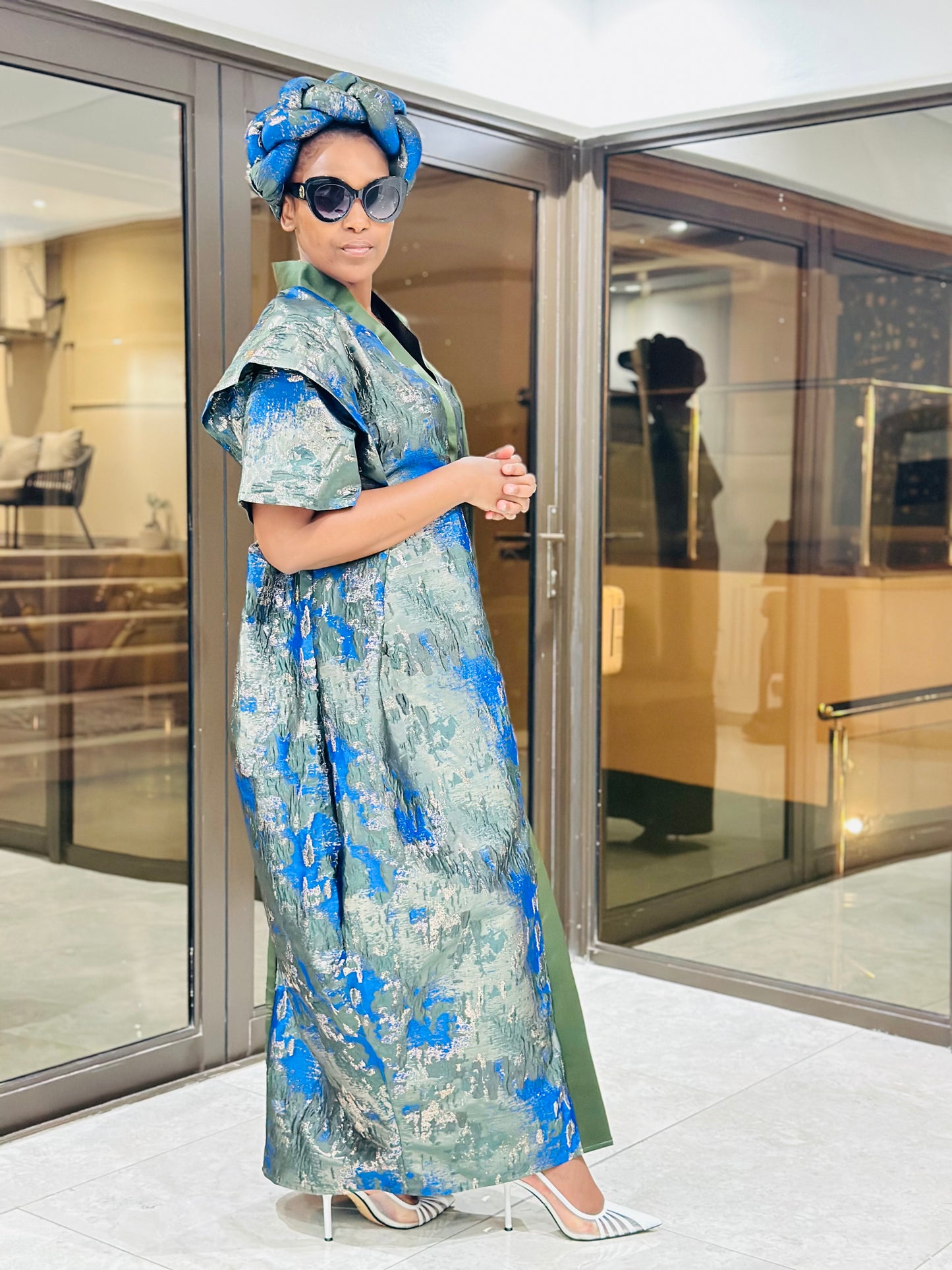 Textured Bou Bou Dress