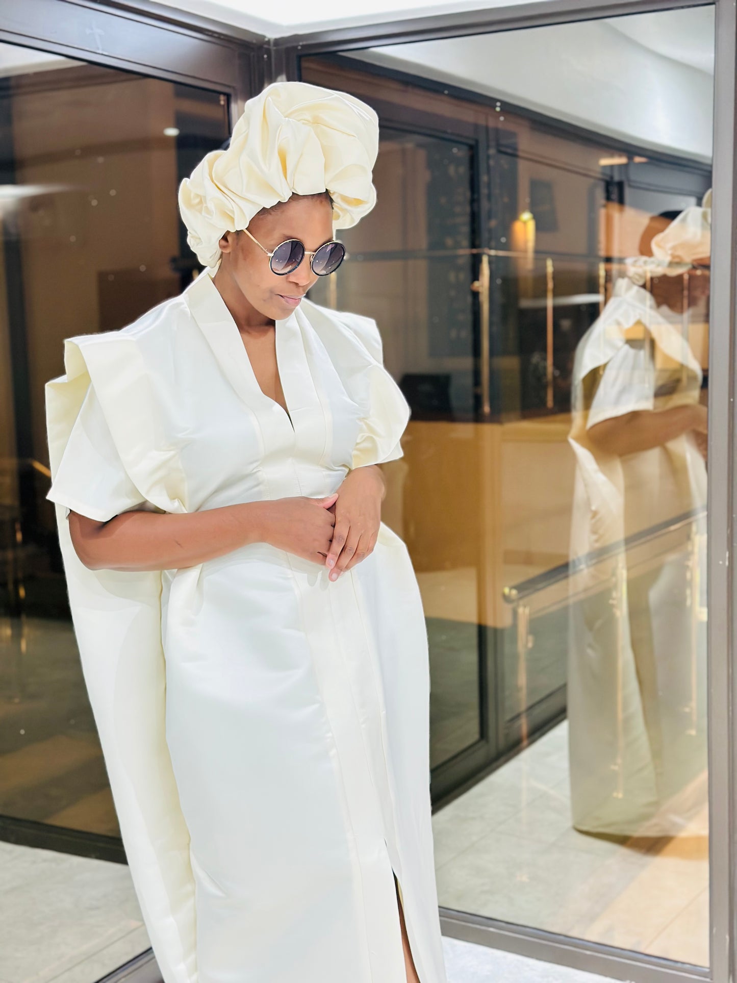 Cream White Bou Bou Dress