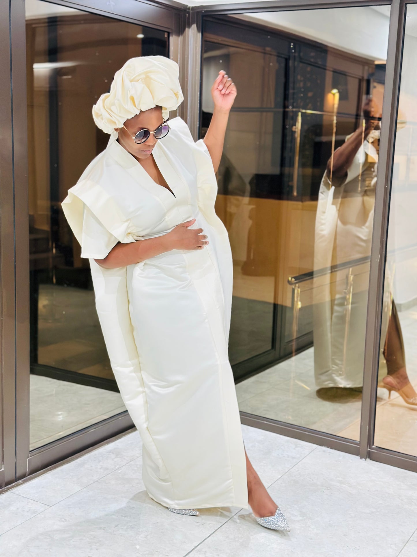 Cream White Bou Bou Dress