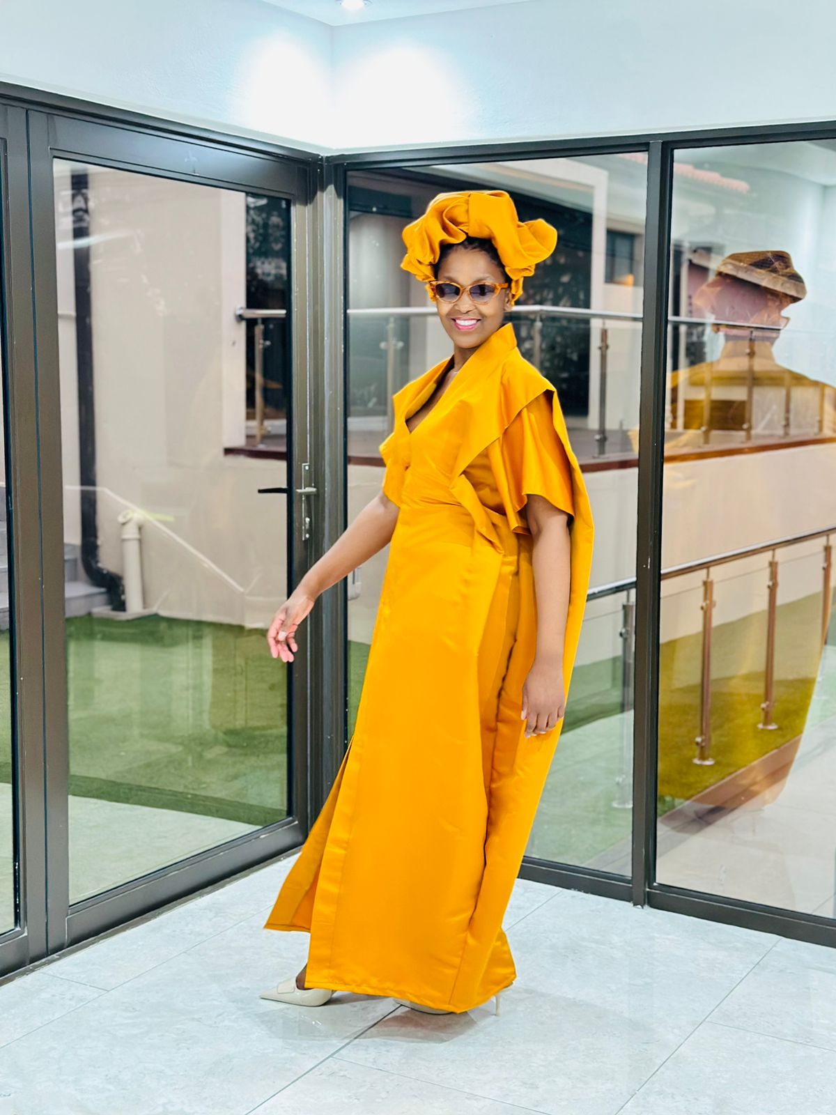 Mustard Bou Bou Dress