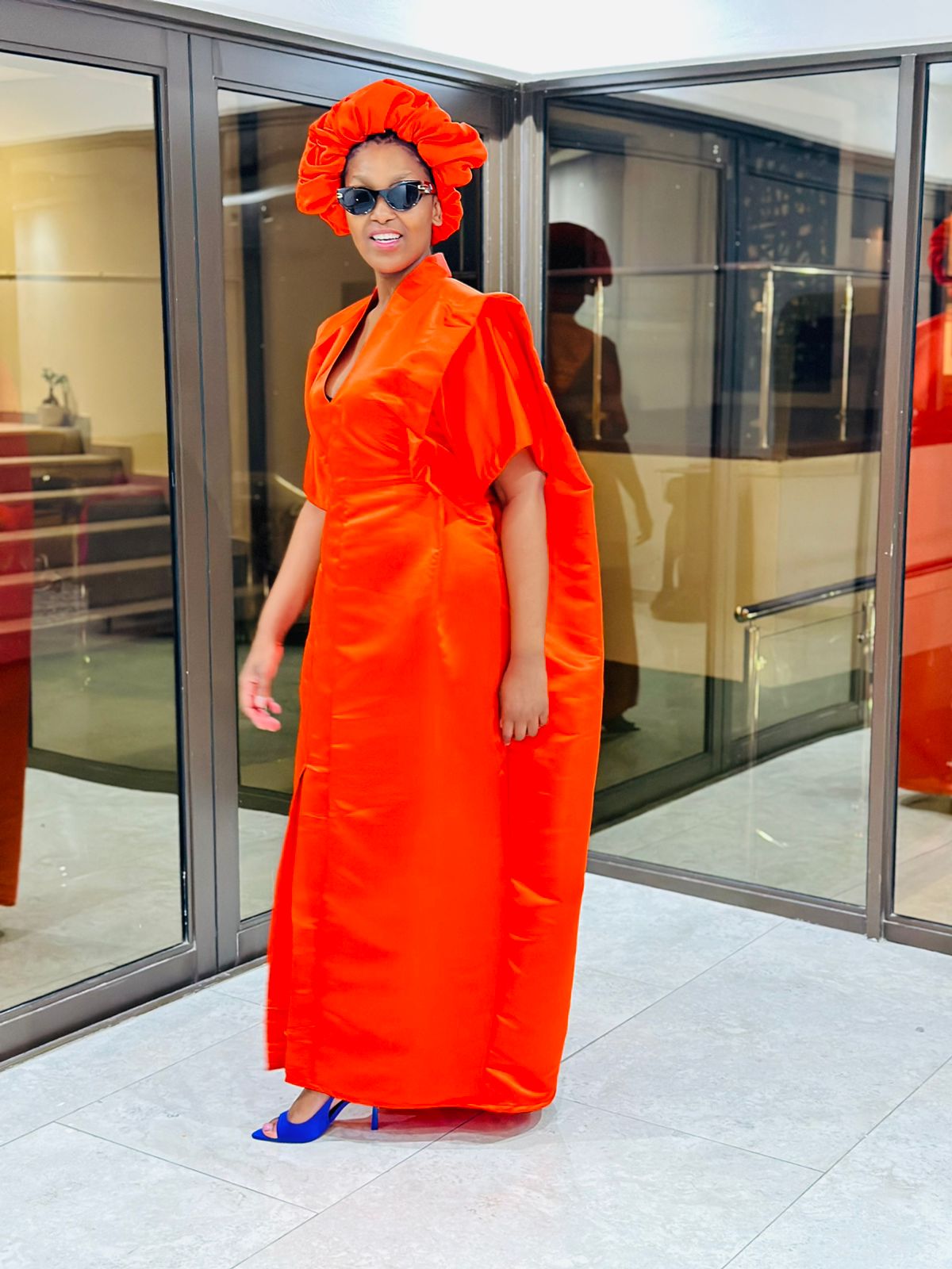 Orange Bou Bou Dress